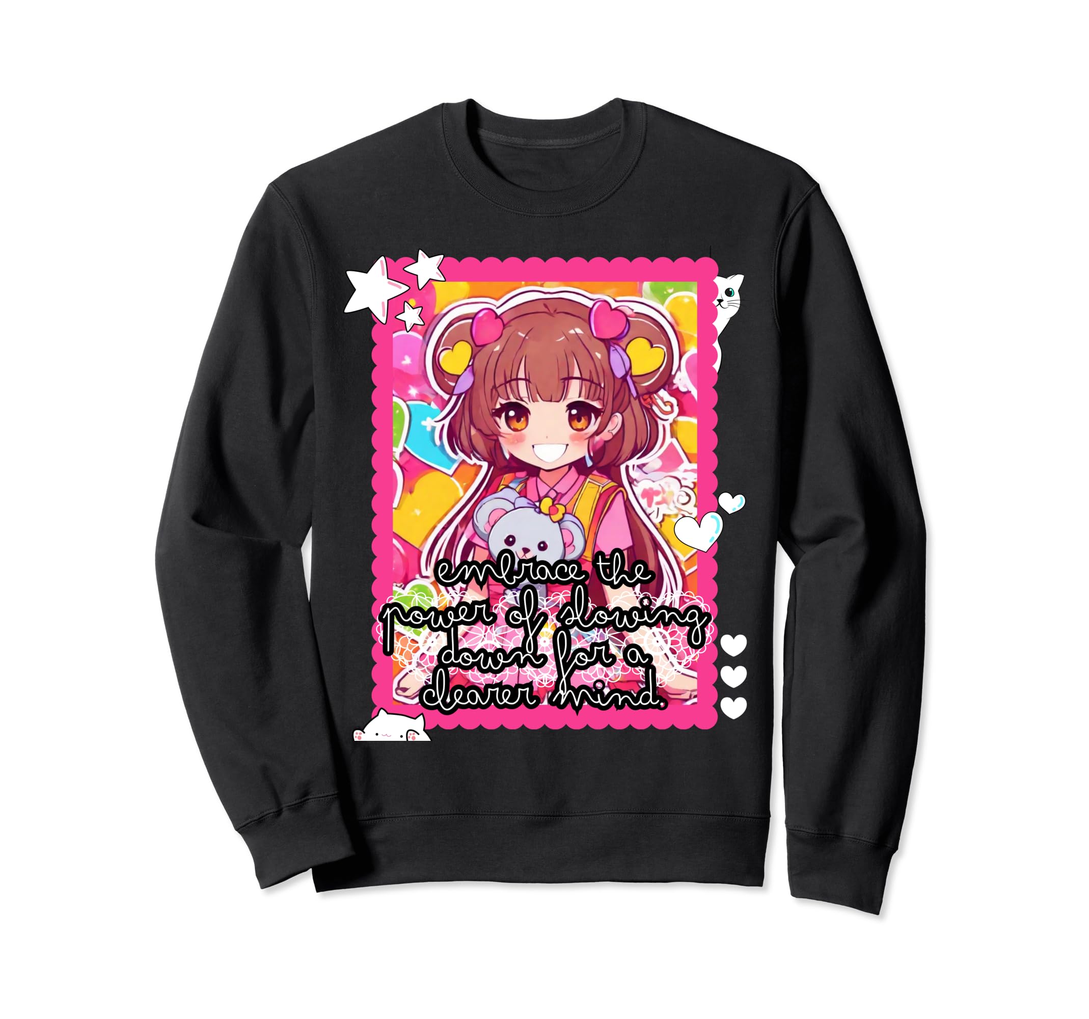 Gothic Inspirations Anime Inspired Sweatshirt - Minimalist Print Men Women - T-Shirt, Sweatshirt, Hoodie