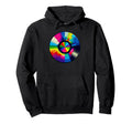 Vinyl Record Player Music Hoodie - Fun Novelty Design for Adults - T-Shirt, Sweatshirt, Hoodie