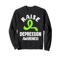 Raise Depression Awareness Sweatshirt - Fun Novelty Design Men Women - T-Shirt, Sweatshirt, Hoodie