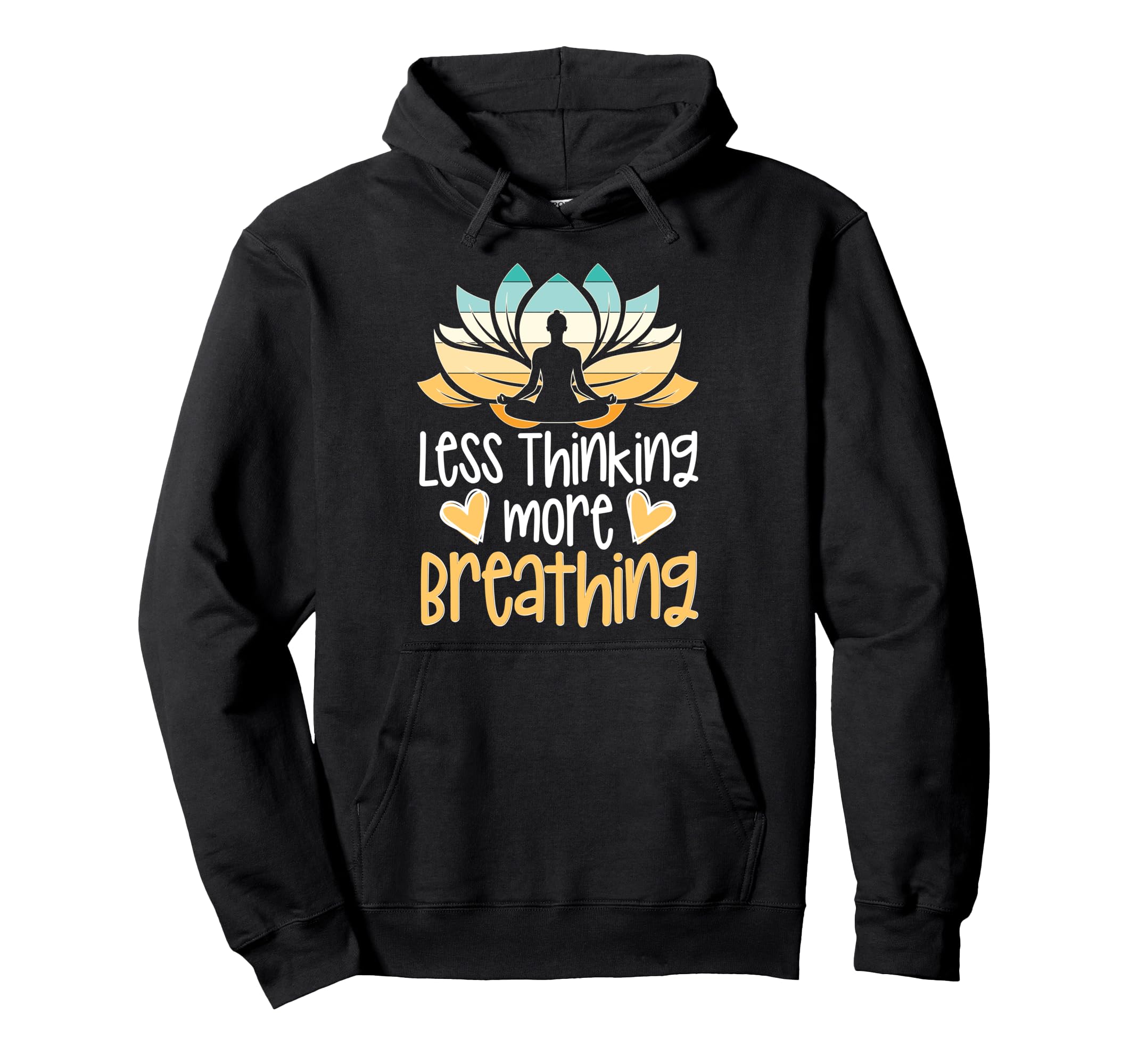 Meditation Yoga Spiritual Peace Namaste Hoodie - Unique Graphic for Adults - T-Shirt, Sweatshirt, Hoodie