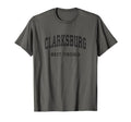 Clarksburg West Virginia Wv Athletic T-Shirt - Graphic Print Men Women - T-Shirt, Sweatshirt, Hoodie