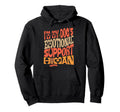 Im My Dogs Emotional Support Human Groovy Hoodie - Graphic Print Men Women - T-Shirt, Sweatshirt, Hoodie