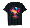 Vaporwave Solar System 80S Synthwave T-Shirt - Unique Graphic Men Women - T-Shirt, Sweatshirt, Hoodie