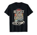 Respect Your Elders Muscle Car T-Shirt - Trendy Graphic Men Women - T-Shirt, Sweatshirt, Hoodie