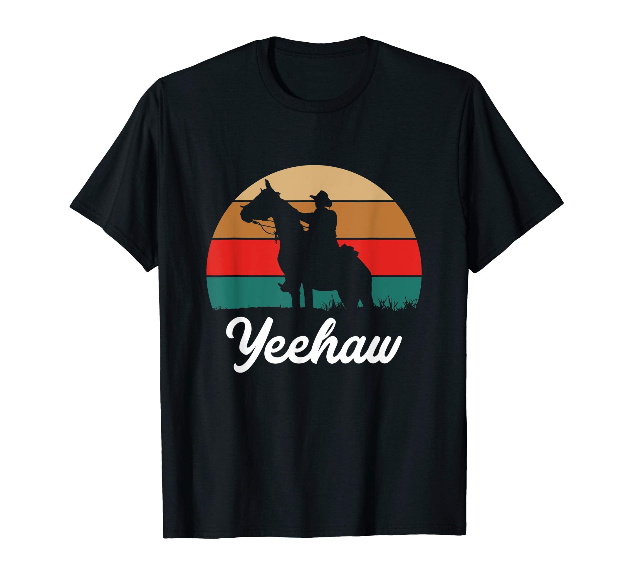 Cowboy Rodeo Western Horse Riding T-Shirt - Unique Graphic for Adults - T-Shirt, Sweatshirt, Hoodie