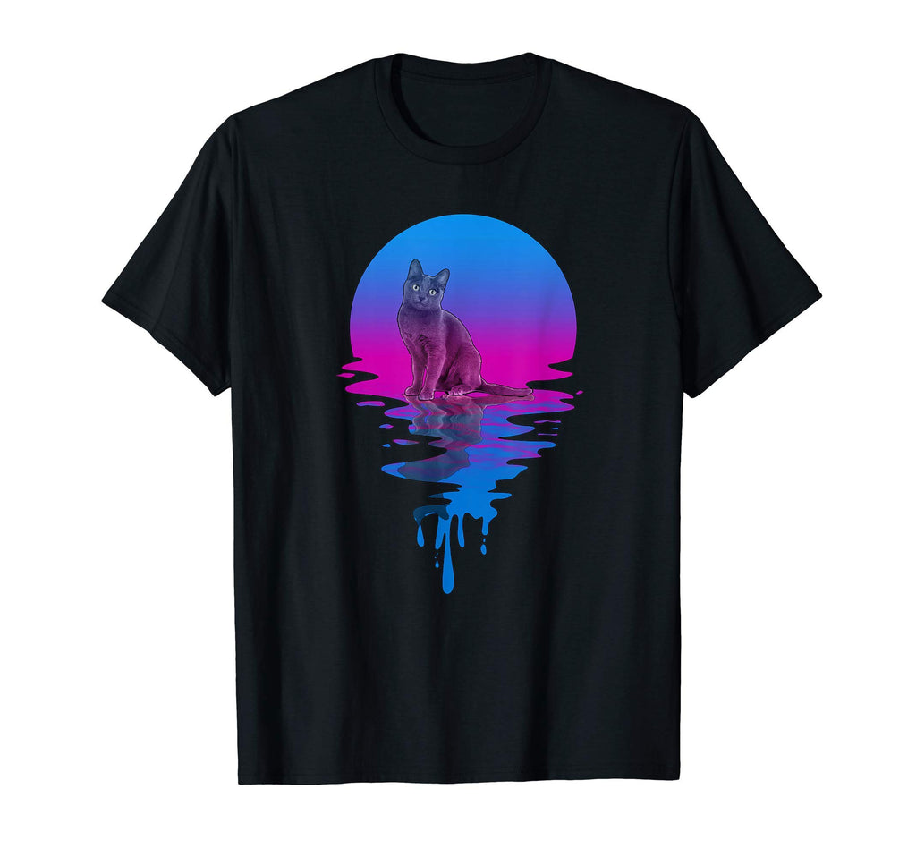Sunset Korat Cat T-Shirt - Streetwear Style Unisex - T-Shirt, Sweatshirt, Hoodie