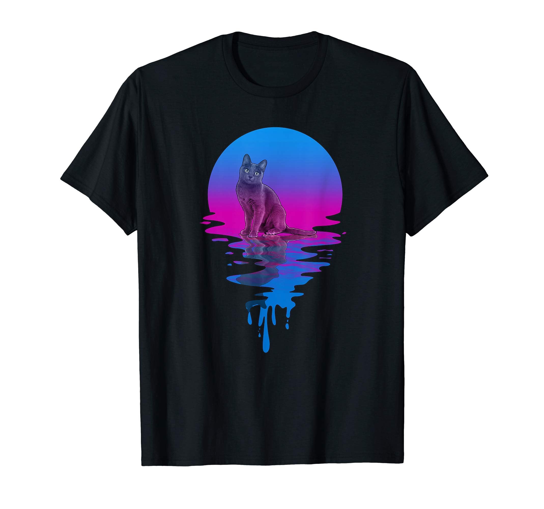 Sunset Korat Cat T-Shirt - Streetwear Style Unisex - T-Shirt, Sweatshirt, Hoodie