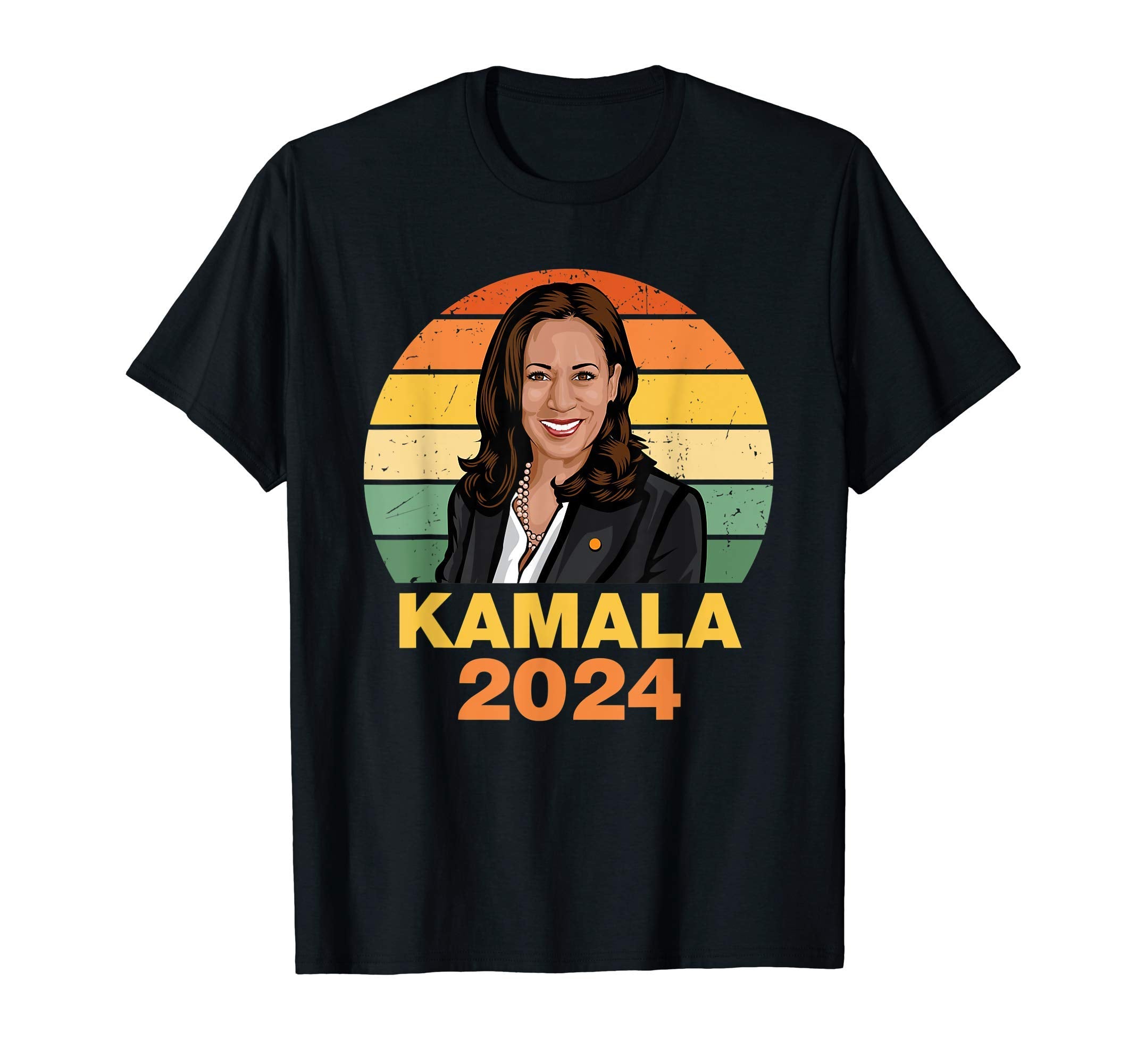 Kamala Harris President 2024 Sunset T-Shirt - Minimalist Print Unisex - T-Shirt, Sweatshirt, Hoodie