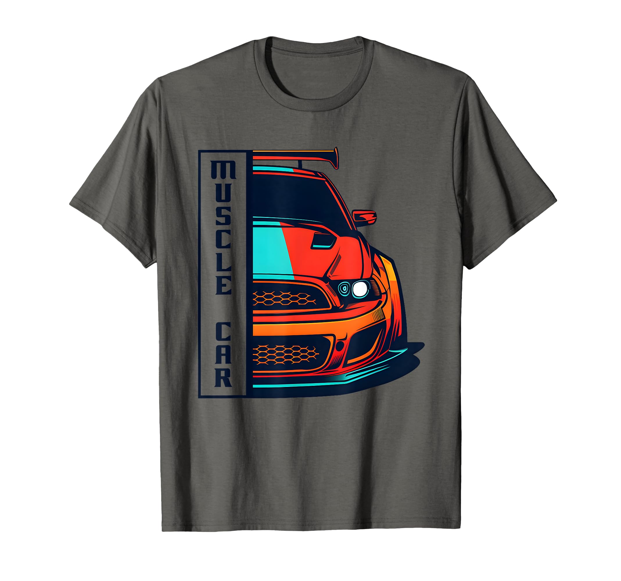 Muscle Car Us Modern Muscle Car T-Shirt - Aesthetic Graphic Men Women - T-Shirt, Sweatshirt, Hoodie