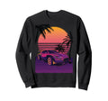 Aesthetic Synthwave Retrowave Sweatshirt - Graphic Print Men Women - T-Shirt, Sweatshirt, Hoodie