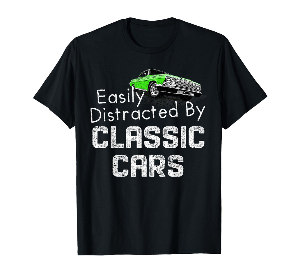 1962 62 Impala Easily Distracted Cars T-Shirt - Streetwear Style Unisex - T-Shirt, Sweatshirt, Hoodie