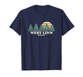 West Linn Or Throwback 70S T-Shirt - Fun Novelty Design Men Women - T-Shirt, Sweatshirt, Hoodie