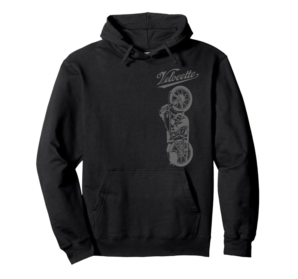 Vincent Velocette Motorcycle Hoodie - Casual Everyday Wear for Adults - T-Shirt, Sweatshirt, Hoodie