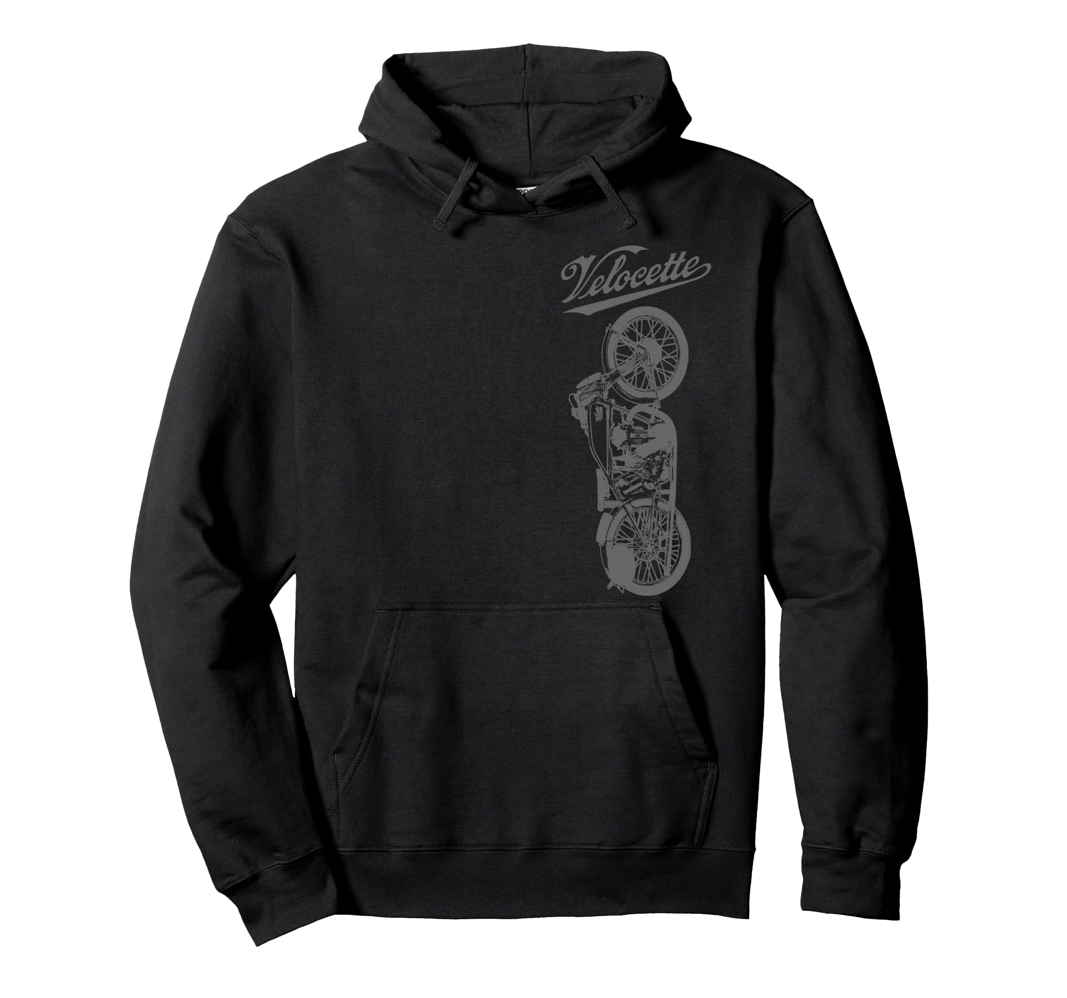 Vincent Velocette Motorcycle Hoodie - Casual Everyday Wear for Adults - T-Shirt, Sweatshirt, Hoodie