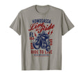 Homosassa Florida Usa Motorcycle Skull T-Shirt - Unique Graphic Men Women - T-Shirt, Sweatshirt, Hoodie