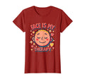Face Is My Therapy Self Care T-Shirt - Trendy Graphic Men Women - T-Shirt, Sweatshirt, Hoodie