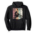 Motocross Biker Off Road Bike Rider Hoodie - Minimalist Print Men Women - T-Shirt, Sweatshirt, Hoodie