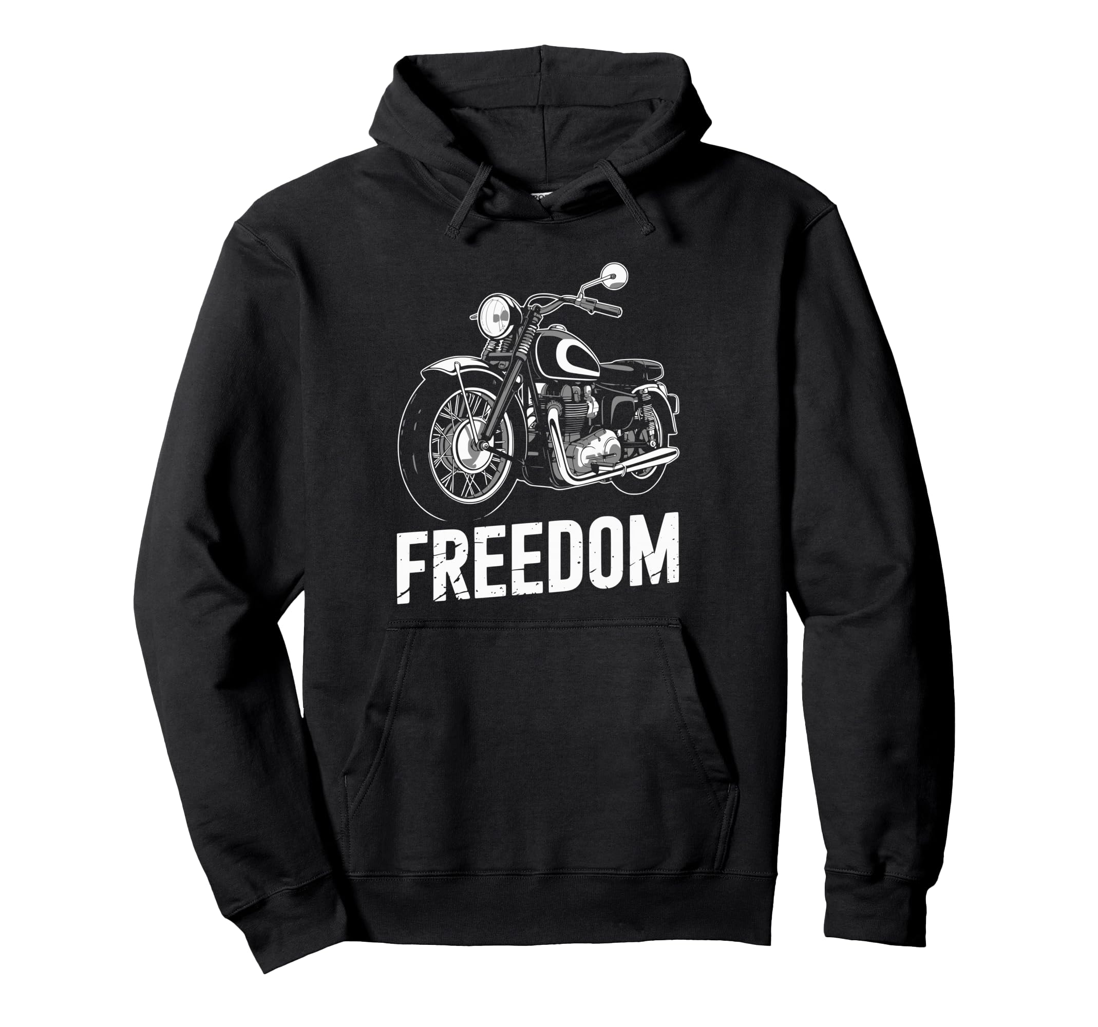 Motorcycle Motorbike Biker Hoodie - Graphic Print Unisex - T-Shirt, Sweatshirt, Hoodie