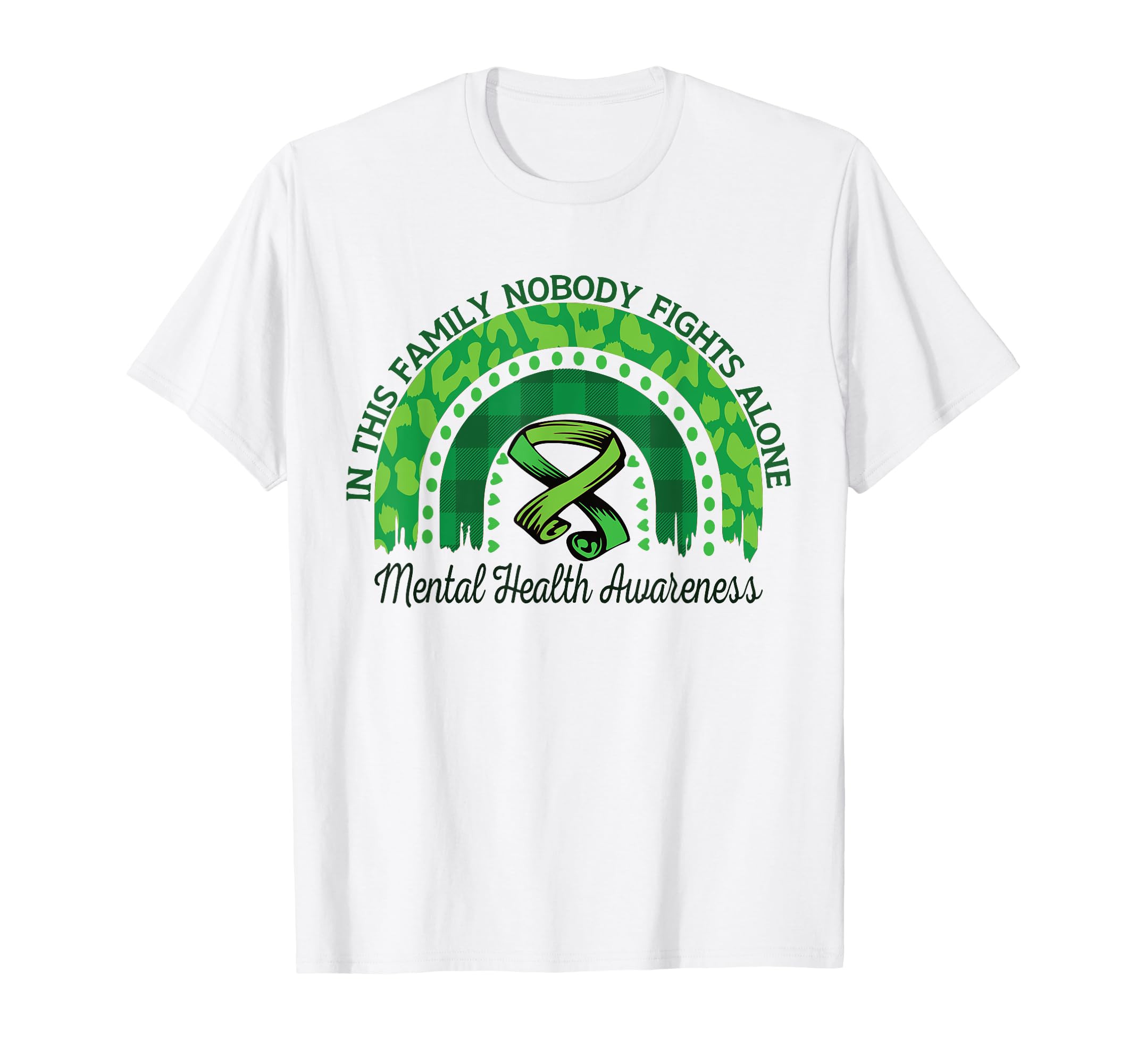 This Family Nobody Fights Alone T-Shirt - Novelty Apparel for Adults - T-Shirt, Sweatshirt, Hoodie