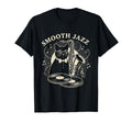 Smooth Jazz Cat Saxophone Player T-Shirt - Streetwear Style Men Women - T-Shirt, Sweatshirt, Hoodie