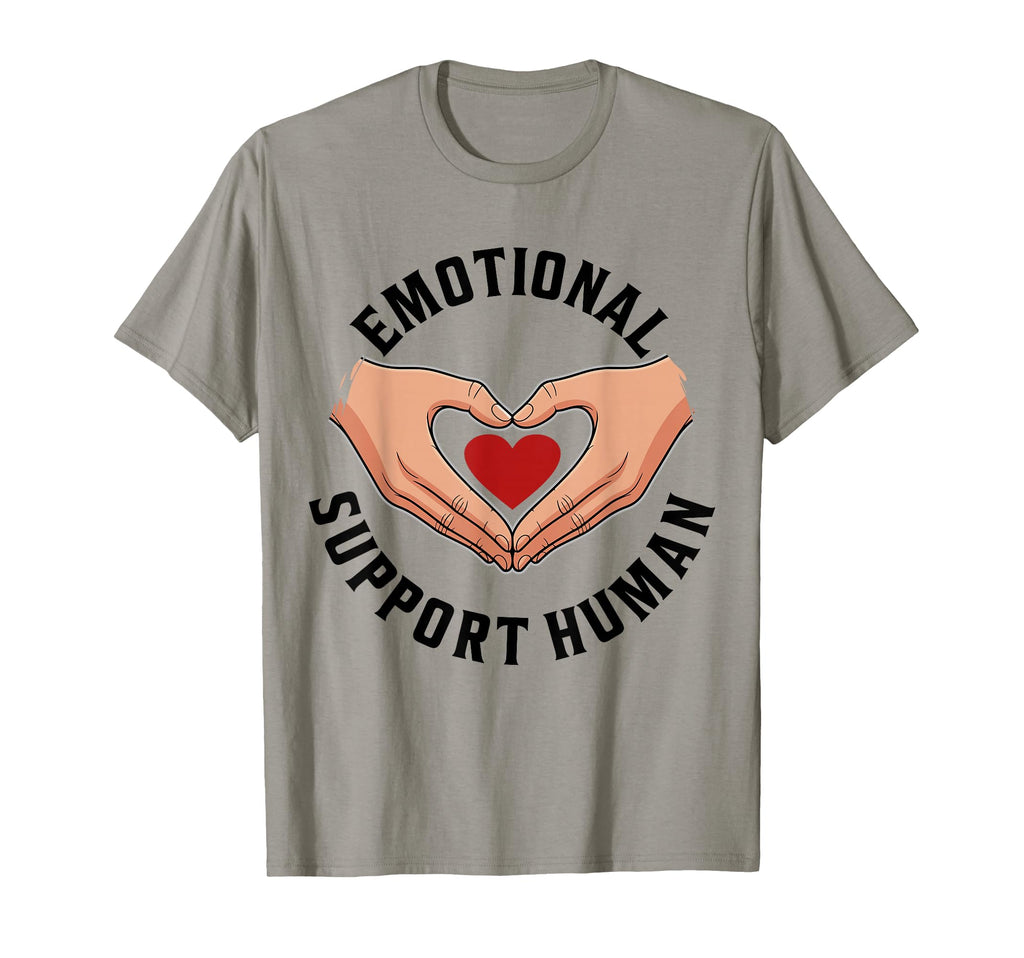 Emotional Support Human Mental Health T-Shirt - Graphic Print Unisex - T-Shirt, Sweatshirt, Hoodie