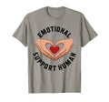 Emotional Support Human Mental Health T-Shirt - Graphic Print Unisex - T-Shirt, Sweatshirt, Hoodie