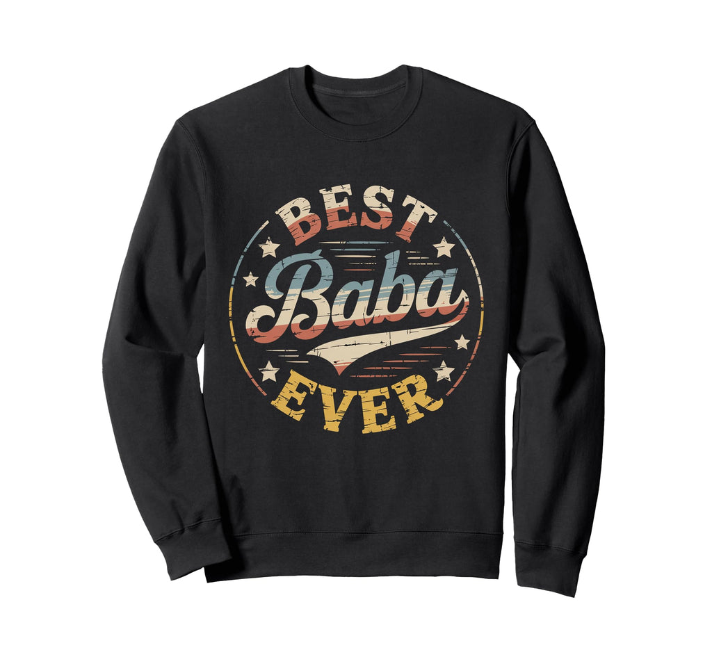 Best Baba Ever Sunset Persian Grandpa Sweatshirt - Unique Graphic Men Women - T-Shirt, Sweatshirt, Hoodie