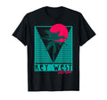Key West Florida Fl Palm Trees Surf T-Shirt - Aesthetic Graphic for Adults - T-Shirt, Sweatshirt, Hoodie