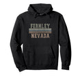 Fernley Nevada Hoodie - Minimalist Print for Adults - T-Shirt, Sweatshirt, Hoodie
