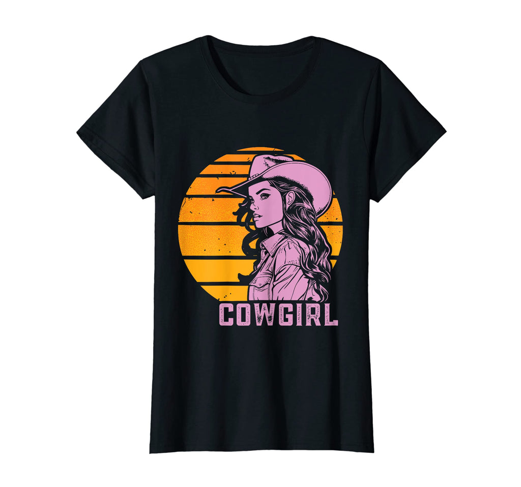 Womens Cowgirl Southern Rodeo Western T-Shirt - Unique Graphic Unisex - T-Shirt, Sweatshirt, Hoodie