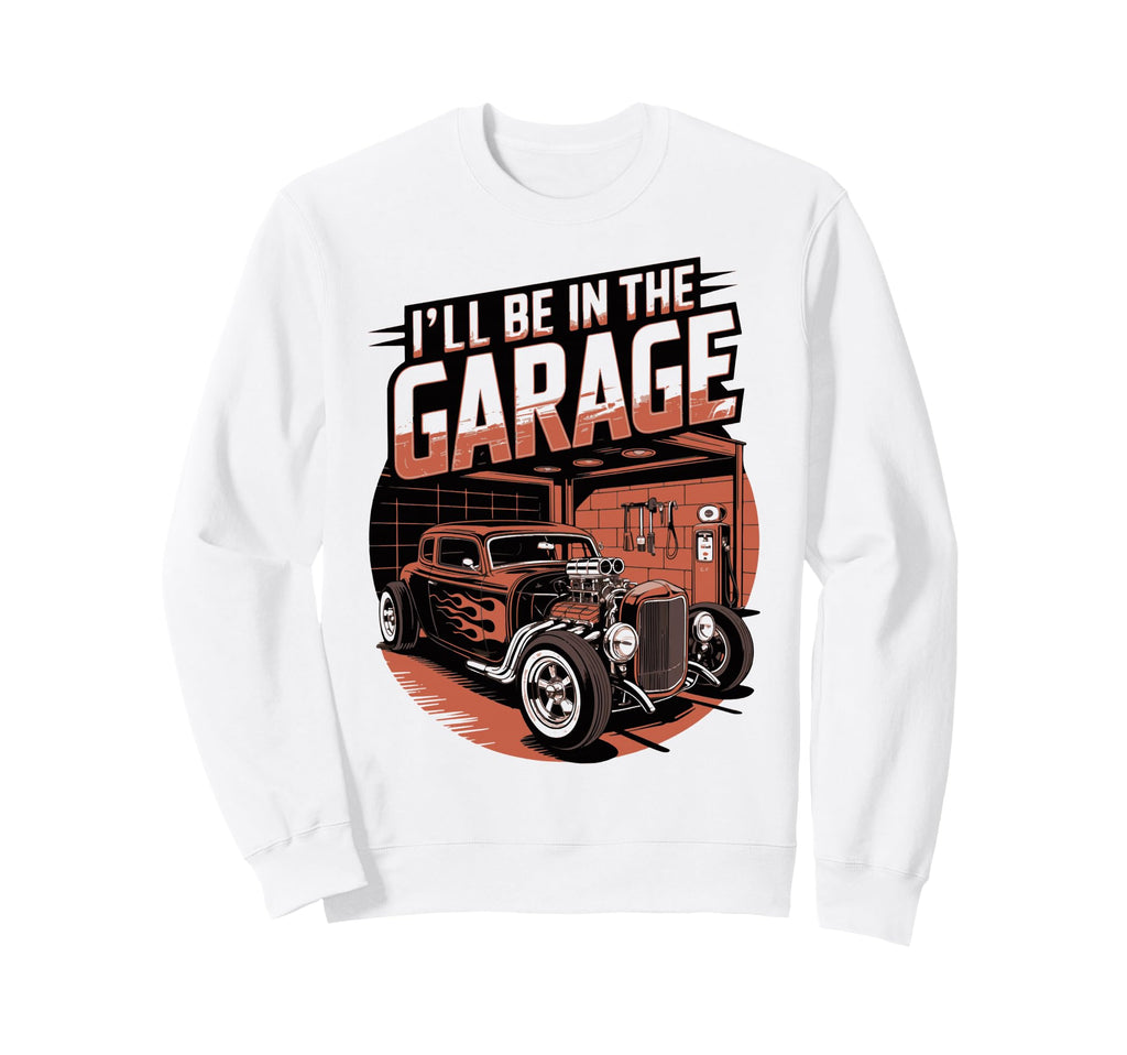 Cars Automobile Car Show Mechanics Sweatshirt - Custom Art Print Unisex - T-Shirt, Sweatshirt, Hoodie