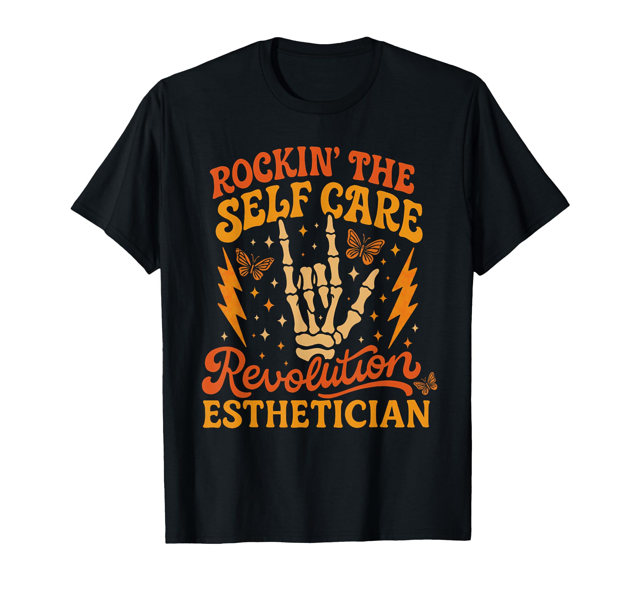 Skincare Babe Rockin Self Care T-Shirt - Custom Art Print Men Women - T-Shirt, Sweatshirt, Hoodie