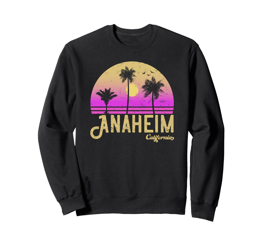 Anaheim California Sunset Sweatshirt - Fun Novelty Design Unisex - T-Shirt, Sweatshirt, Hoodie