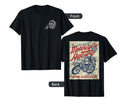 Motorcycle Racing Distressed T-Shirt - Unique Graphic Men Women - T-Shirt, Sweatshirt, Hoodie