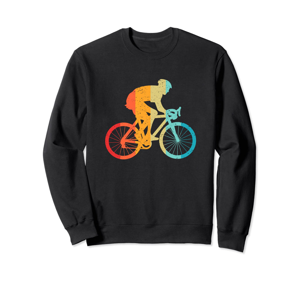 Cycling Silhouette 70S 80S Sweatshirt - Casual Everyday Wear for Adults - T-Shirt, Sweatshirt, Hoodie