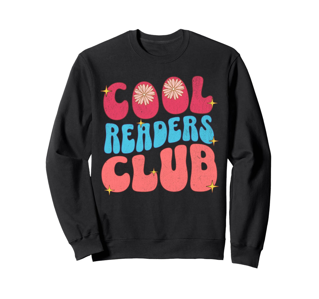 Readers Club Pastel Typography Sweatshirt - Custom Art Print Men Women - T-Shirt, Sweatshirt, Hoodie