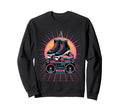 Roller Skates And Boombox Sweatshirt - Novelty Apparel Men Women - T-Shirt, Sweatshirt, Hoodie