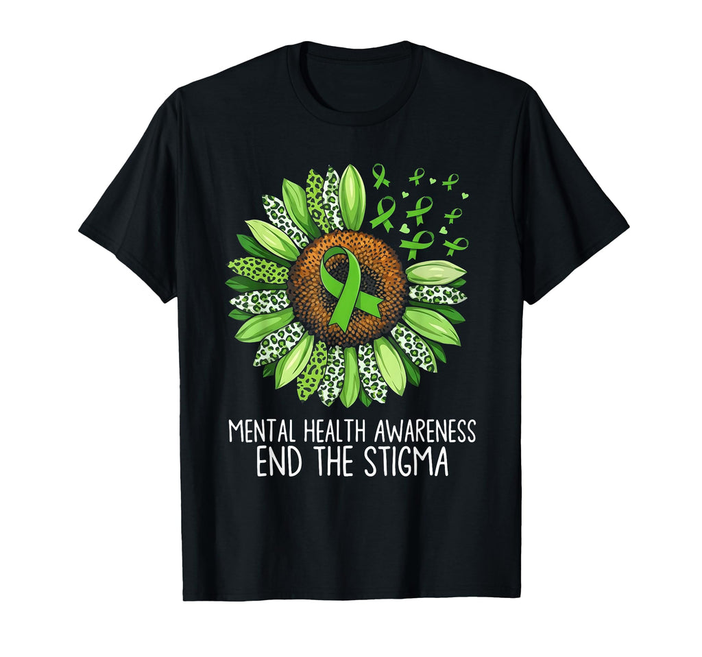 End Stigma Mental Health Matters T-Shirt - Unique Graphic for Adults - T-Shirt, Sweatshirt, Hoodie
