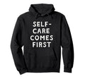 Threadless Me And Moon Self Care Hoodie - Fun Novelty Design Men Women - T-Shirt, Sweatshirt, Hoodie