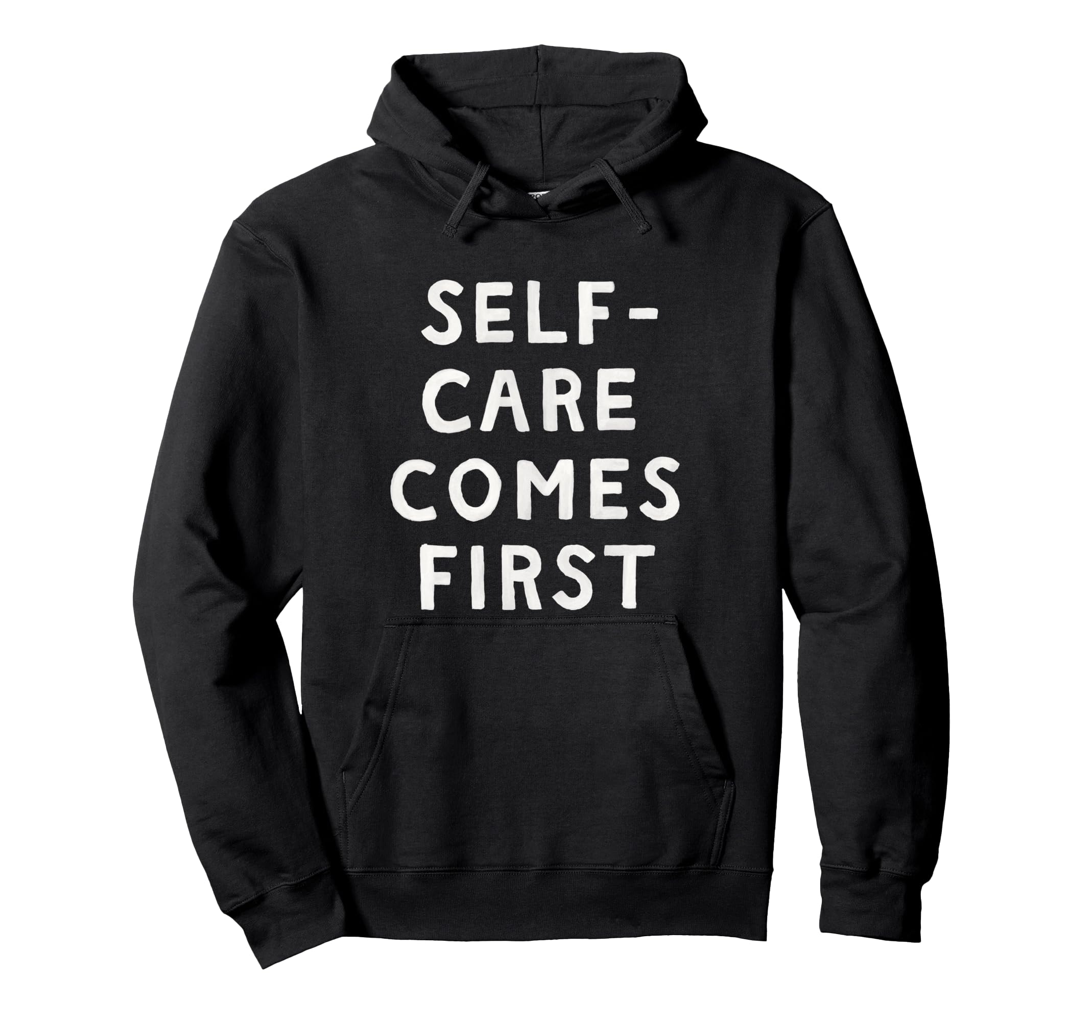 Threadless Me And Moon Self Care Hoodie - Fun Novelty Design Men Women - T-Shirt, Sweatshirt, Hoodie
