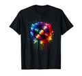 Splash Art Vinyl Disc Record Player Music T-Shirt - Novelty Apparel Unisex - T-Shirt, Sweatshirt, Hoodie