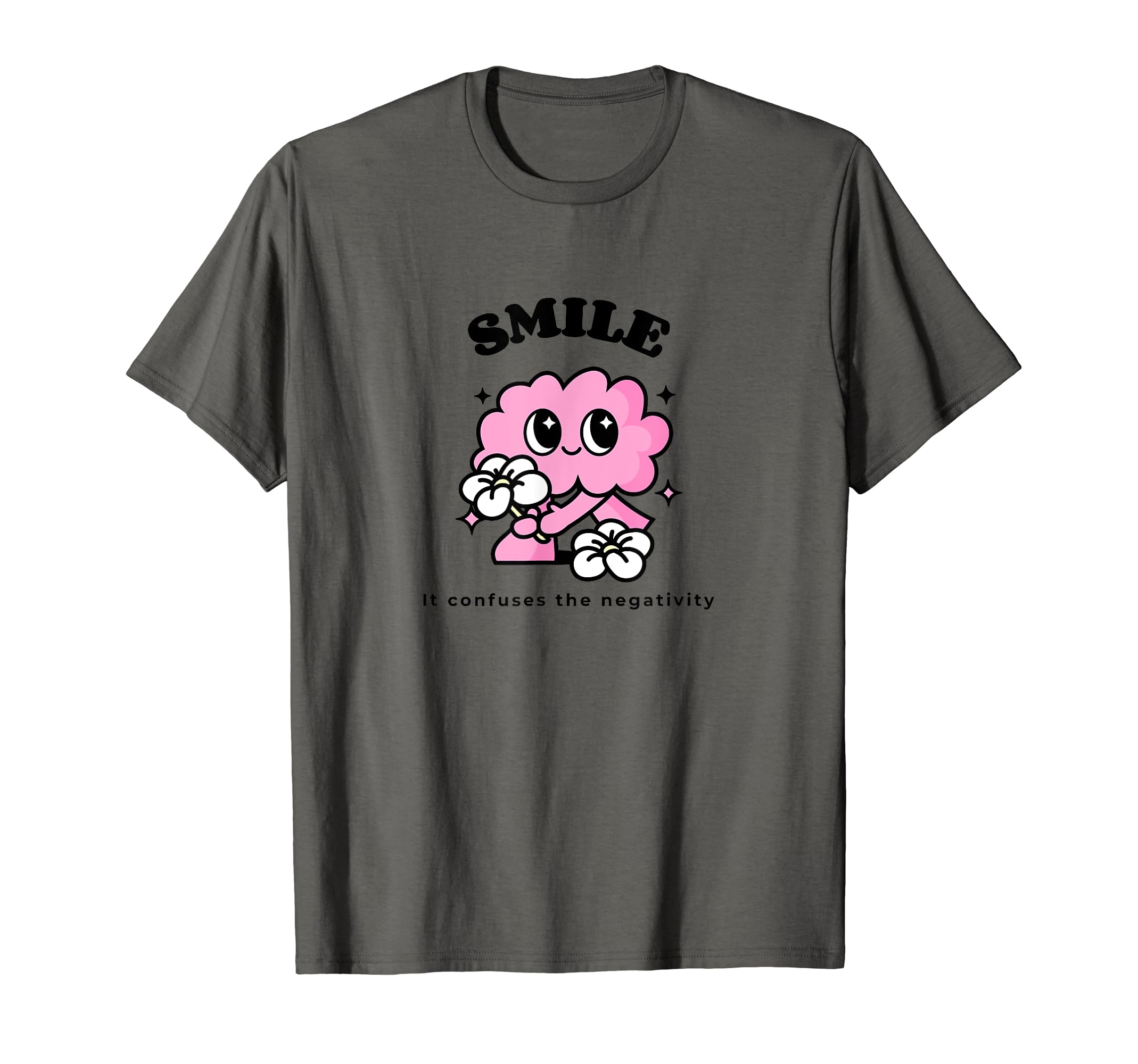 Mental Health Smile T-Shirt - Streetwear Style for Adults - T-Shirt, Sweatshirt, Hoodie