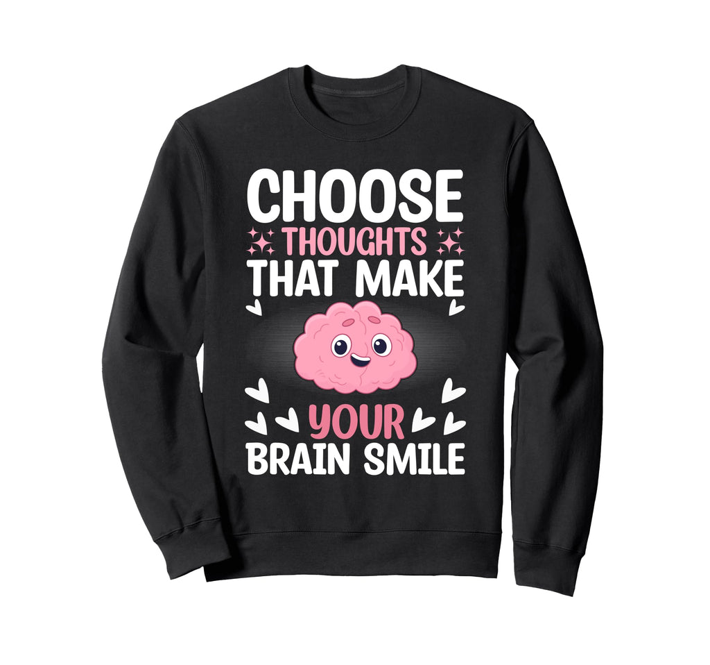 Brain Meme Mental Health Advocate Sweatshirt - Novelty Apparel Unisex - T-Shirt, Sweatshirt, Hoodie