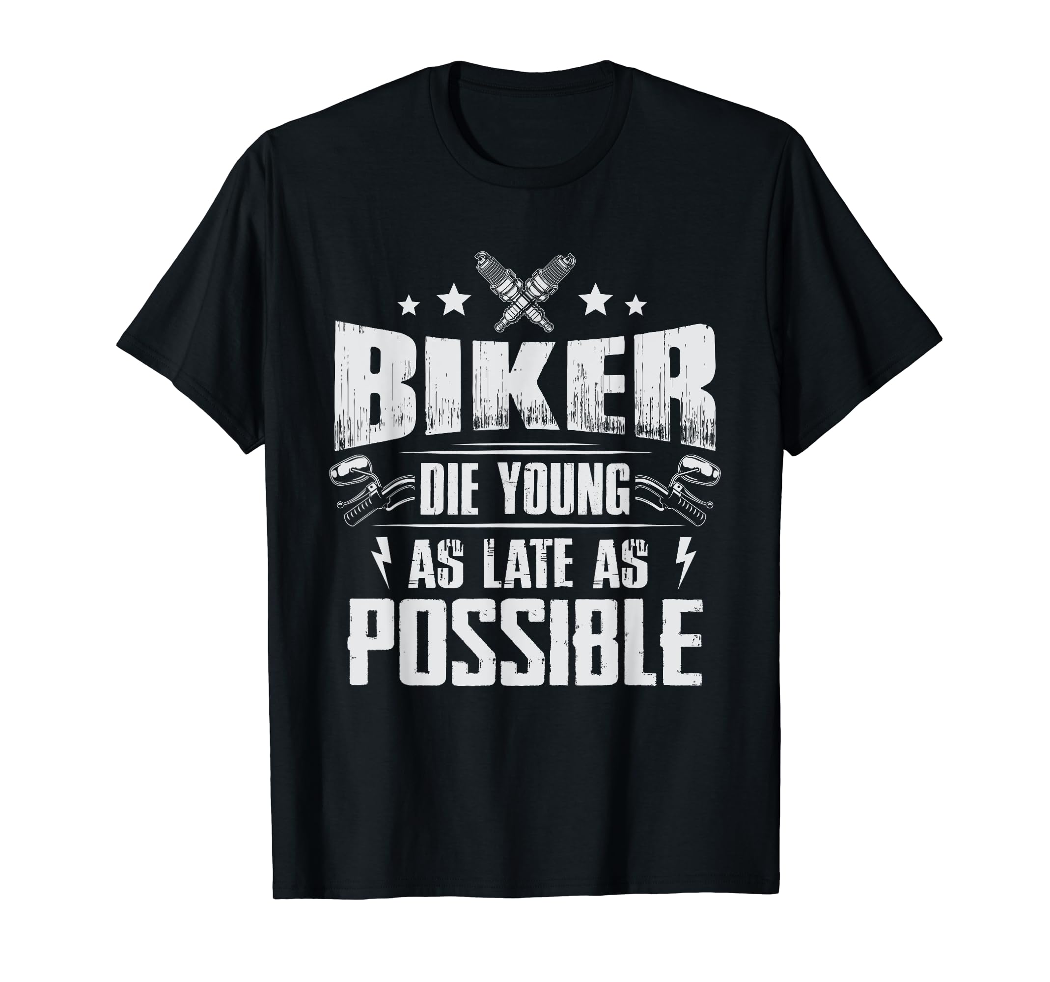 Biker Die Young Late Motorcycle Club T-Shirt - Custom Art Print Men Women - T-Shirt, Sweatshirt, Hoodie