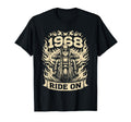 Biker 1968 Ride Birthday Motorcycle T-Shirt - Aesthetic Graphic Men Women - T-Shirt, Sweatshirt, Hoodie