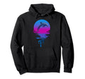 Sunset Dolphin Hoodie - Casual Everyday Wear for Adults - T-Shirt, Sweatshirt, Hoodie