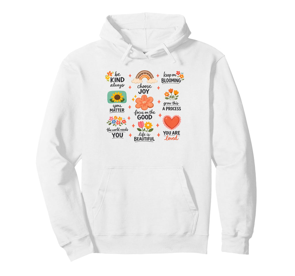 Mental Health Anxiety Be Kind Hoodie - Custom Art Print Men Women - T-Shirt, Sweatshirt, Hoodie