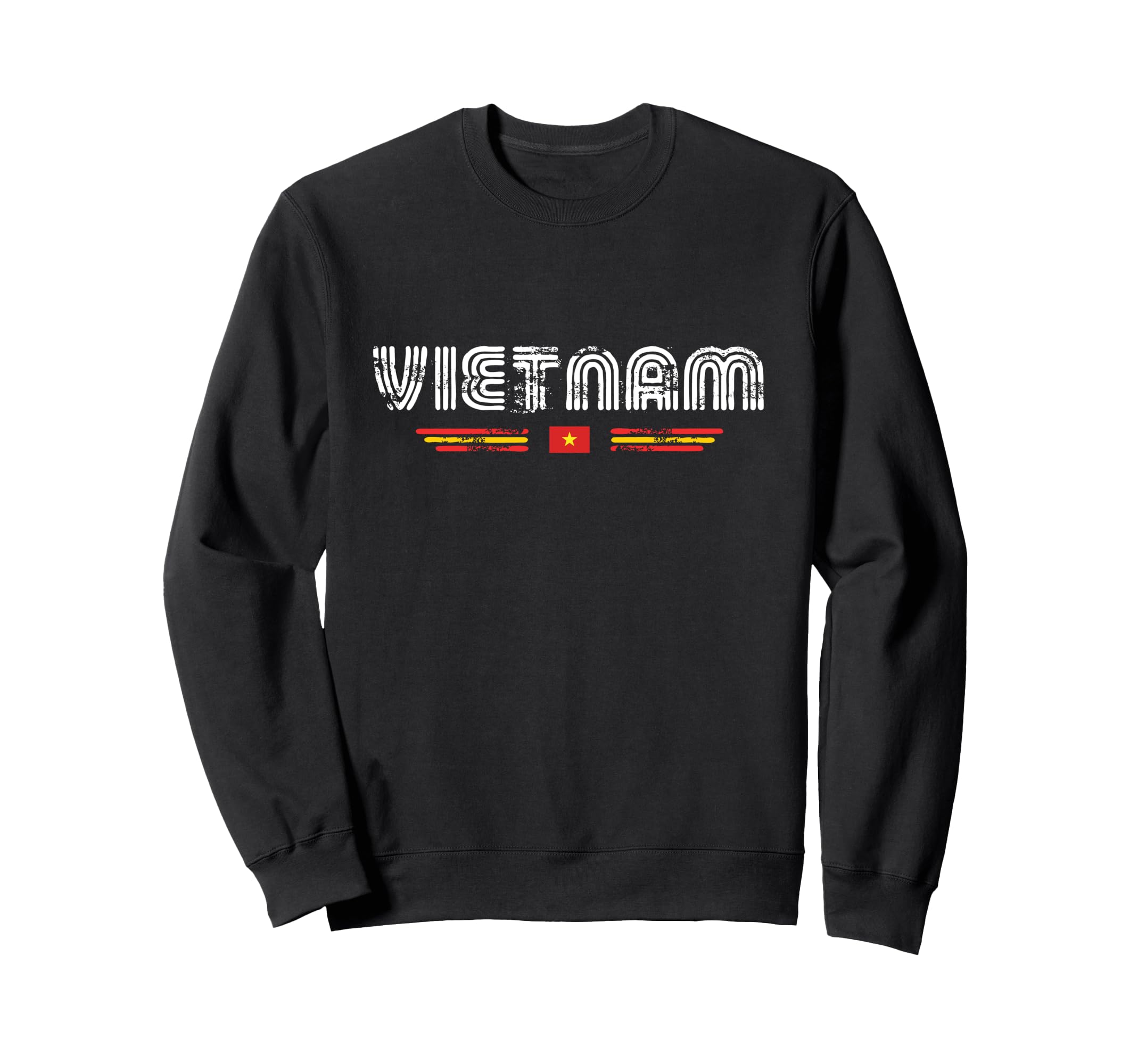 Vietnam 70S 80S Type Flag Sweatshirt - Unique Graphic Men Women - T-Shirt, Sweatshirt, Hoodie