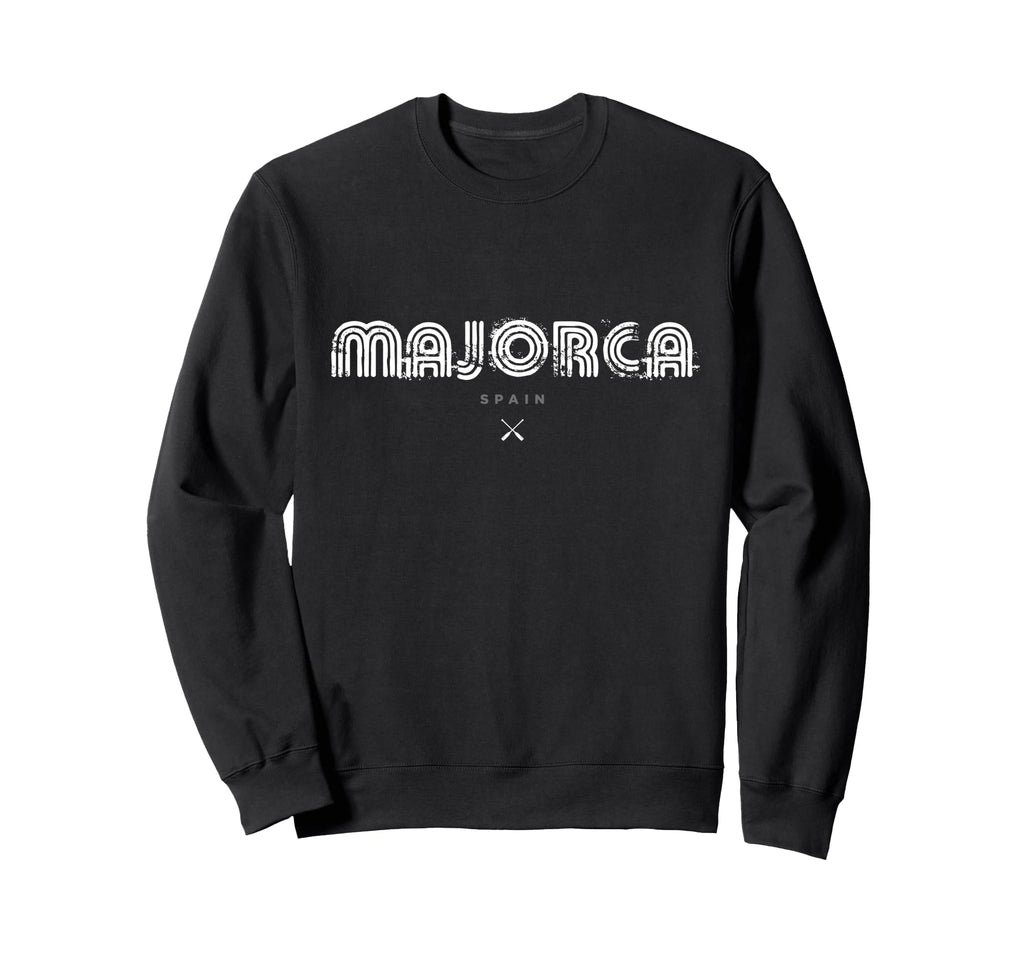 Majorca Spain 70S 80S Type Sweatshirt - Novelty Apparel Men Women - T-Shirt, Sweatshirt, Hoodie