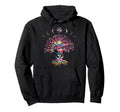 Sacred Yoga Tree Meditation Om Hoodie - Custom Art Print for Adults - T-Shirt, Sweatshirt, Hoodie